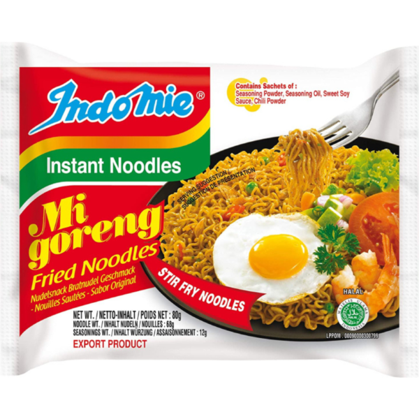 Instant Noodles Mi Goreng Fried Indomie – 6x Pack