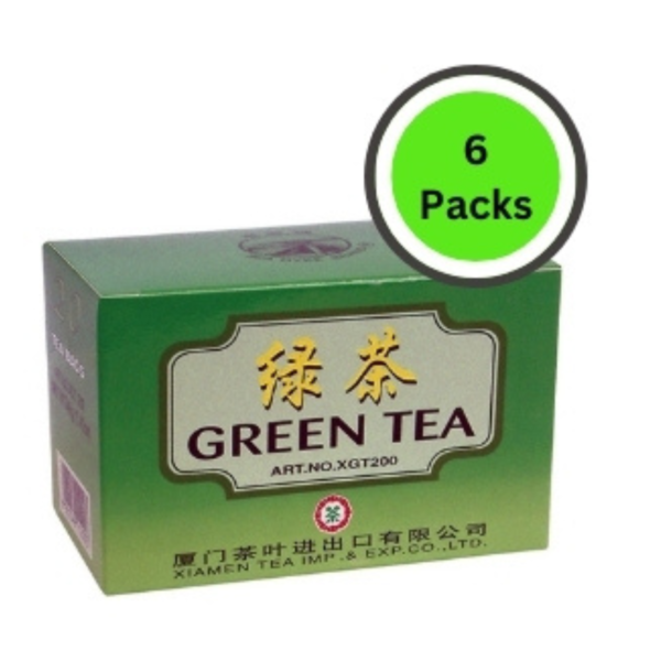Xiamen Tea Imp. & Exp.Co.Ltd. Green Tea – 6x pack